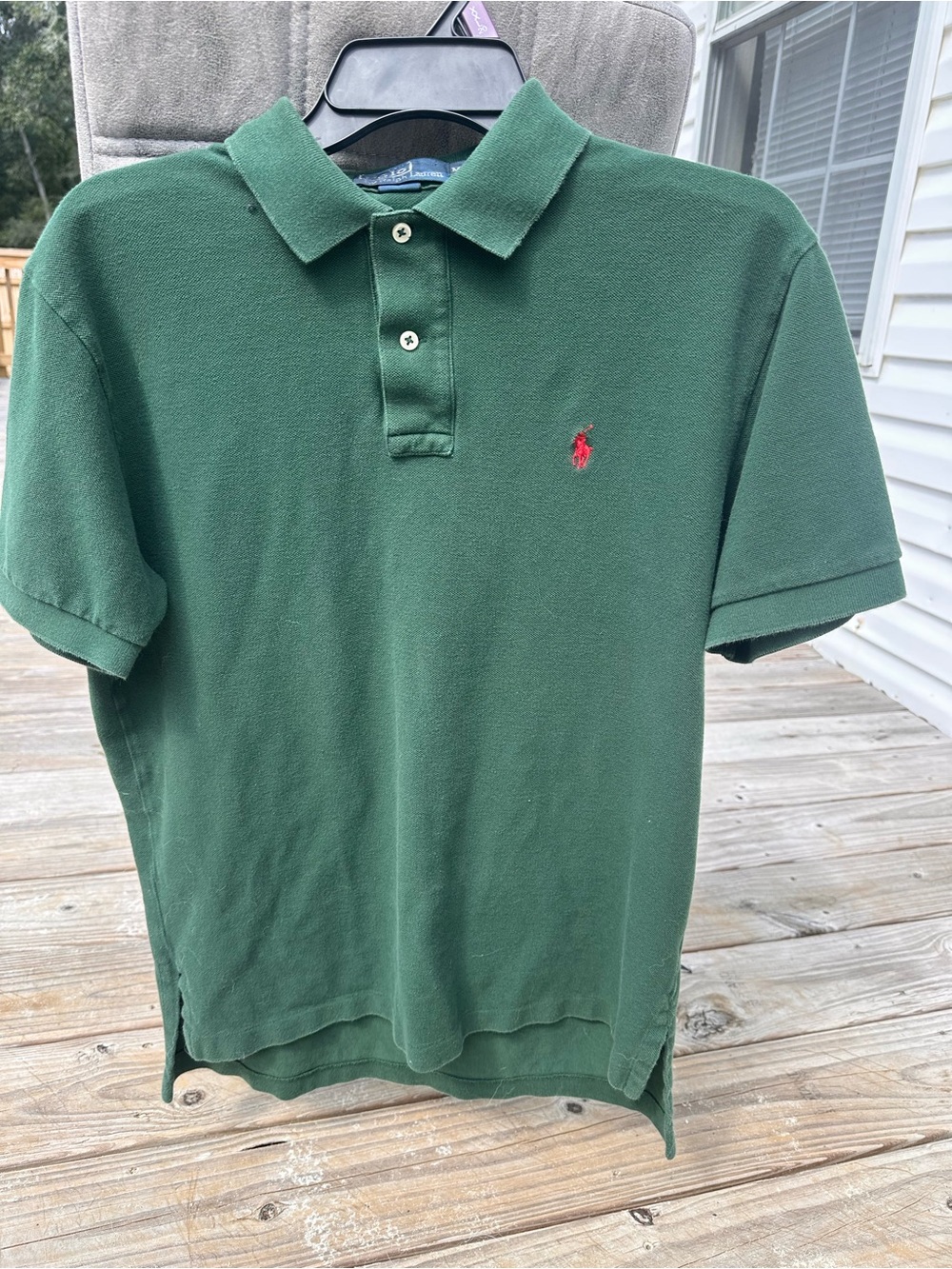 Ralph Lauren Green Classic Polo Shirt - Men's